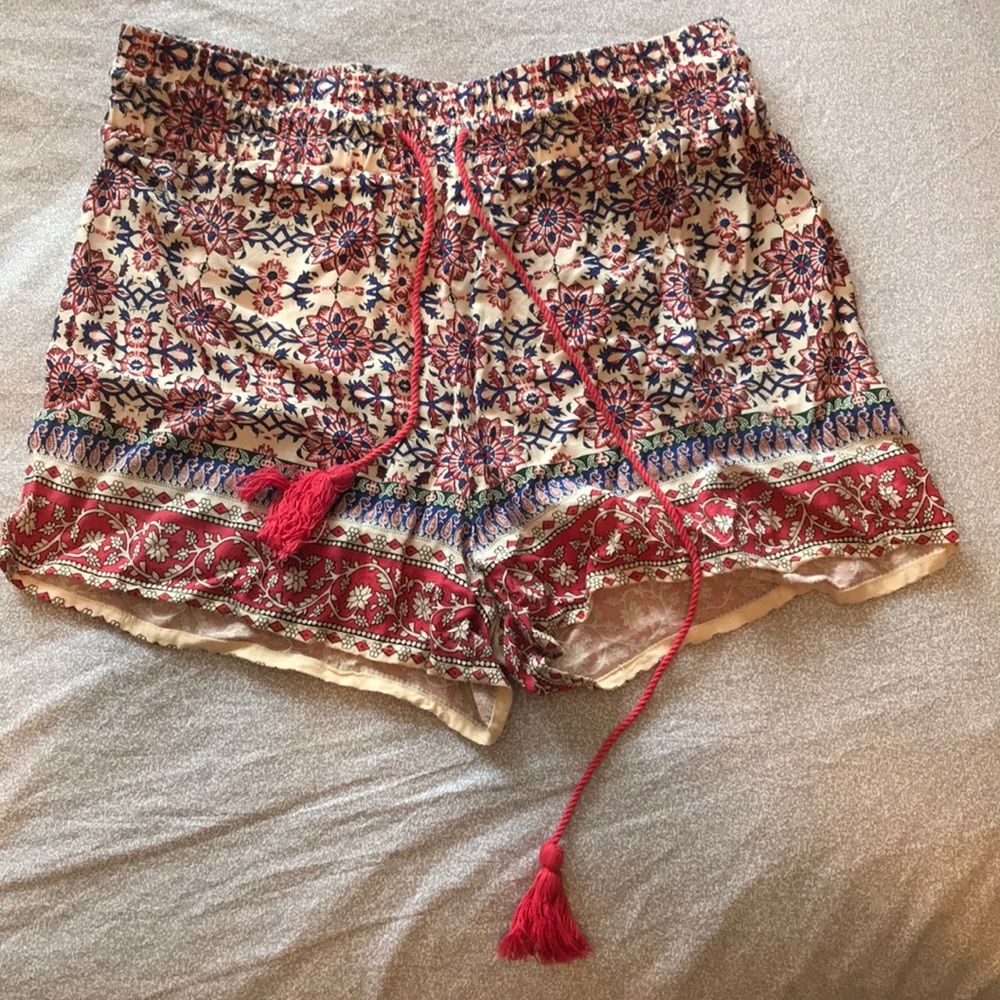 Fun print shorts